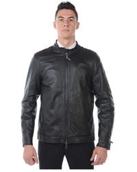Daniele Alessandrini - Stijlvol Leren Jas Mistral - Lyst