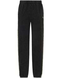Philipp Plein - Broeken ,Zwart ,Katoen Cotton Joggers Strass - Lyst