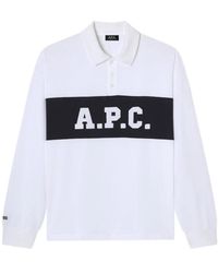 A.P.C. - Polo Kraag Top - Lyst