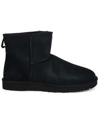 UGG - Schoenen ,Zwart ,Suède Classic Mini Boots - Lyst