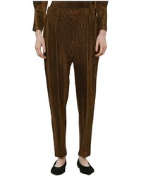 MEIMEIJ - Straight Trousers - Lyst