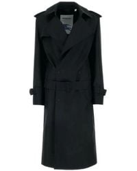 Burberry - Blend Silk Trench Coat - Lyst