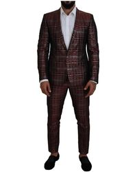 Dolce & Gabbana - Single Breasted Suits - Lyst