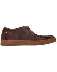 Paul Smith - Bruine Suède 'Vargo' Veterschoenen - Lyst