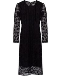 Versace Jeans Long-sleeved Dress - Zwart