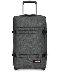 Eastpak - Transit'r s 77h valigia in denim nero - Lyst
