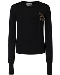 Coperni - Truien & Vesten ,Zwart ,Round-Neck Truien - Lyst