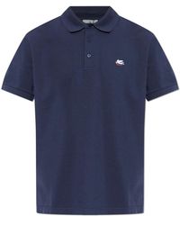 Etro - Katoenen Poloshirt Met Logo - Lyst
