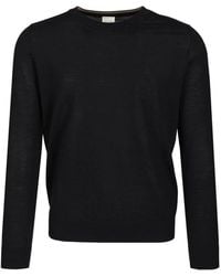 Paul Smith - Truien & Vesten ,Blauw ,Wol Wool Crewneck Sweater - Lyst