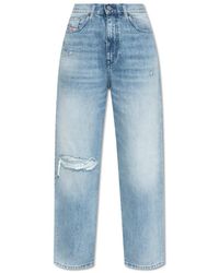 DIESEL - Straight Jeans - Lyst