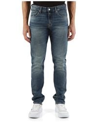 Calvin Klein - Slim fit five-pocket jeans - Lyst