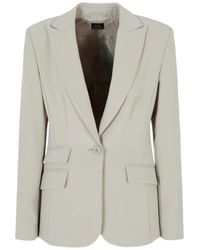 ARMANI EXCHANGE - Enkelrijig Stretch Jasje - Lyst