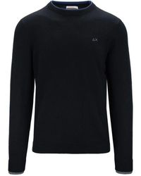 Sun 68 - Merino-Woll-Baumwollpullover - Lyst