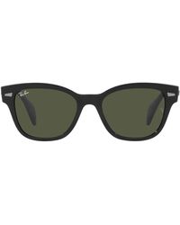 Ray-Ban - Vierkante Frame Zonnebril Rb0880S - Lyst