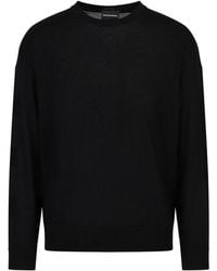 Emporio Armani - Round-Neck Knitwear - Lyst