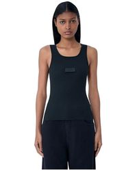 MM6 by Maison Margiela - Sleeveless Tops - Lyst