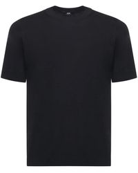 Alpha Studio - Merinowol Zwart T-Shirts En Polos - Lyst