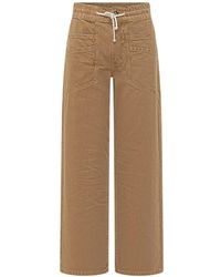 Ba&sh - Wide Trousers - Lyst