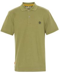 Timberland - Polo slim fit in cotone biologico - Lyst