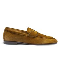Santoni - Wildleder carlo slipper,-wildleder-carlo-slipper - Lyst