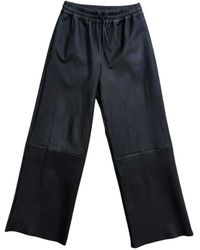 Arma - Broeken ,Zwart ,Leer Blair Stretch Plonge - Lyst