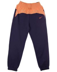Nike - Fitness ,Blauw ,Katoen Fleece Tracksuit Joggers Icon Clash - Lyst
