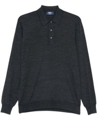 Fedeli - Wollen Poloshirt - Lyst
