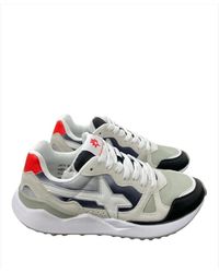 W6yz - Sneakers eleganti wolf-m calf/nylon shaded - Lyst