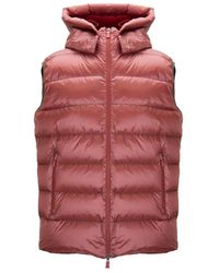 Herno - Jassen ,Rood ,Down Vest - Lyst