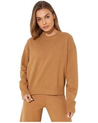 Yves Salomon - Round-Neck Knitwear - Lyst