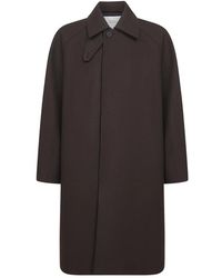 Studio Nicholson - Jassen ,Bruin ,Katoen Cabo Coat - Lyst