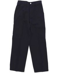 Obey - Broeken ,Zwart ,Katoen Zwarte Timmerman Broek Hoge Taille - Lyst