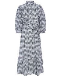 Dea Kudibal - Kleedjes ,Veelkleurig ,Katoen Petite Paisley Print Jurk - Lyst