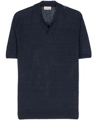 Altea - Navy polo shirt - Lyst