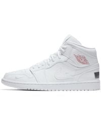 Nike - Fitness ,Wit ,Leer 1 Mid Se Euro Tour - Lyst