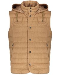 Herno - Chaleco con capucha - Lyst