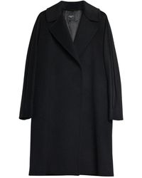 Weekend by Maxmara - Raglan Wollen Jas Zonder Knopen - Lyst