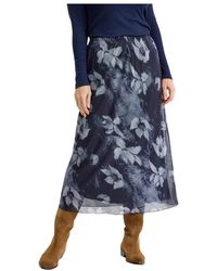 iN FRONT - Midi Rok - Lyst