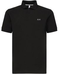 Sun 68 - Tops ,Zwart ,Zwarte Polo T-Shirts En Polos - Lyst