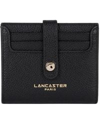 Lancaster - Accessoires ,Zwart ,Leer Milano Ana Kaarthouder - Lyst