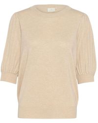 Kaffe - Round-Neck Knitwear - Lyst