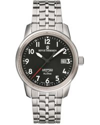 Revue Thommen - Armbanduhr automatic airspeed xlarge 40 mm date window armband edelstahl 16052.2137 - Lyst