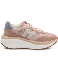 Hogan - Schoenen ,Veelkleurig ,Suède Maxi I Active Sneaker - Lyst