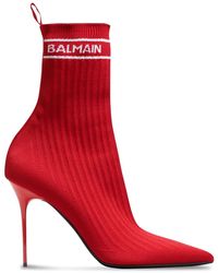 Balmain - Skye Sock Boots 95 - Lyst