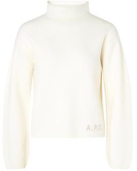 A.P.C. - Knitwear > turtlenecks - Lyst