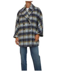 iBlues - Double-Breasted Coats - Lyst