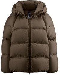 Bomboogie - Oversized Donsjas Met Capuchon - Lyst
