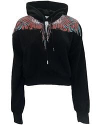 Marcelo Burlon - Hoodies & Sweatvesten ,Zwart ,Hoodies - Lyst