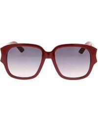 Dior - Accessoires ,Rood ,Stijlvolle Zonnebril Voor Zonnige Dagen - Lyst