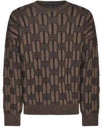 Giorgio Armani - Round-Neck Knitwear - Lyst